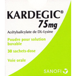 Kardegic 75 mg 30 sachets