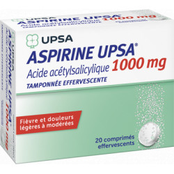 Aspirine UPSA effervescent 1000 mg