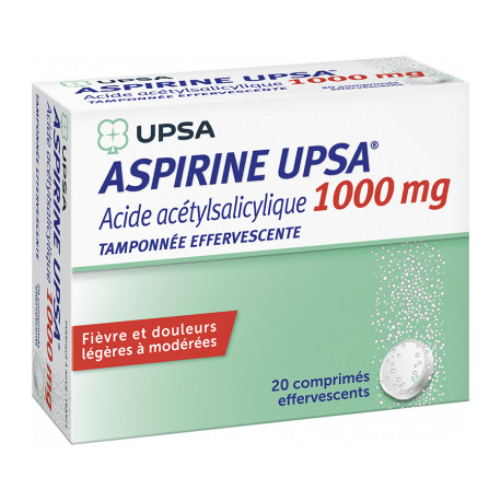 Aspirine UPSA effervescent 1000 mg