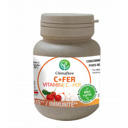 Vitamine C + Fer Gélules Clémaflore