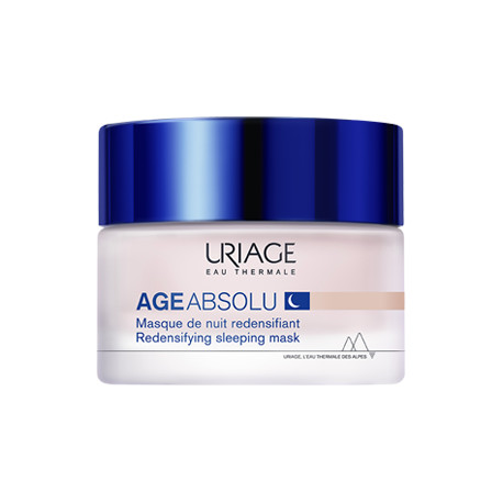 Age absolu Masque de nuit redensifiant Uriage pot