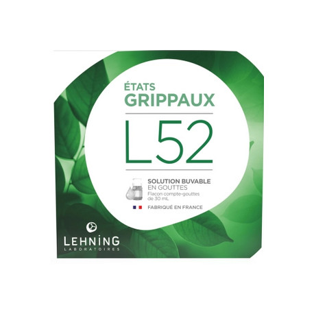 L52 solution buvable 30 ml Lehning