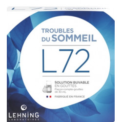 L72 solution buvable 30 ml Lehning Sommeil