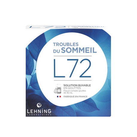 L72 solution buvable 30 ml Lehning Sommeil