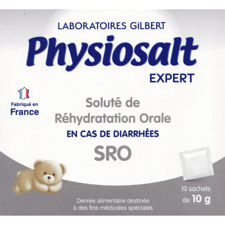 Physiosalt Expert Soluté de réhydratation orale 10 sachets