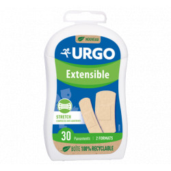 URGO Extensible 48 Pansements Prédécoupés 2 formats