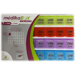 MédikaBOX Ultra compact II Pilulier hebdomadaire