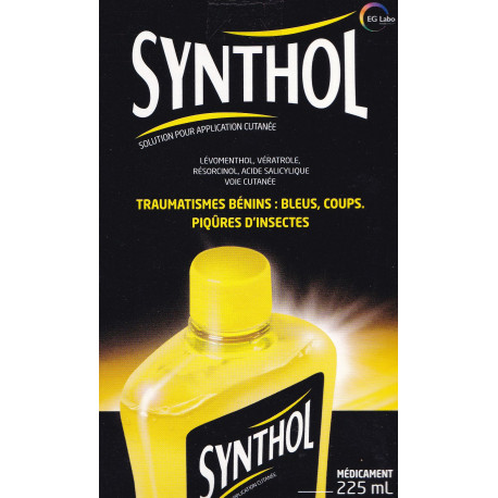 SYNTHOL Solution pour application cutanée 225ml