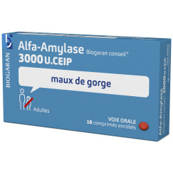 Alfa-Amylase 3000 U.CEIP Comprimés Biogaran Conseil