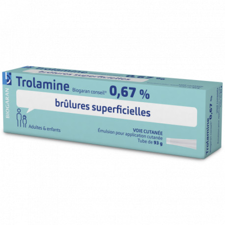 Trolamine 0,67 % Emulsion pour application cutanée Biogaran ...