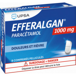 Efferalgan 1000 mg 8 Comprimés pelliculés