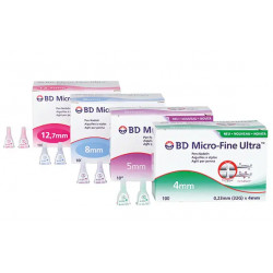 BD Micro-Fine Ultra 100 Aiguilles à stylos à insuline