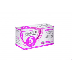 Diabfine 100 Aiguilles à stylos à insuline 5 mm