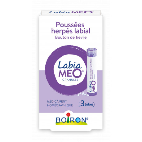 Labiameo Préparation homéopathique Bouton de fièvre 3 Tubes