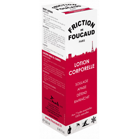 Friction de Foucaud Lotion corporelle