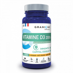 Vitamine D3 végétale 2000 UI Granions