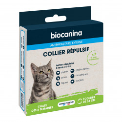 Collier répulsif Chat et chaton Biocanina