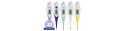 Thermomètre électronique embout souple Multicolore
