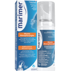 Marimer Eau de mer hypertonique Rhume rhinopharyngite Spray nasal 100 ml