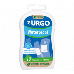 URGO Waterproof 20 Pansements Prédécoupés 2 formats