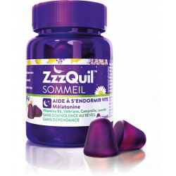 ZzzQuil Sommeil gommes Fruits des bois