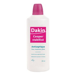 Dakin solution antiseptique Cooper 250 ml
