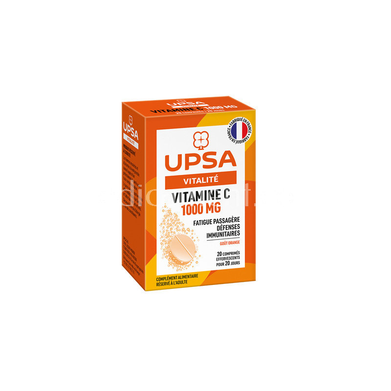 Vitamine C 1000 Mg - Comprimés - Soutien Immunitaire & énergie - Oxford Vitality - Végétalien