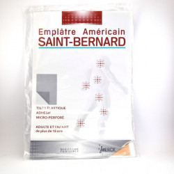 Saint Bernard emplatre américain grand modèle 19 X 30 cm