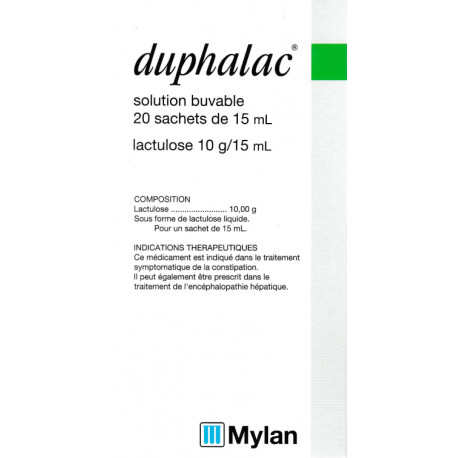 Duphalac 10 g/15 ml Solution buvable en sachet