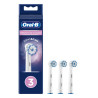 Sensitive Clean 3 Brossettes de recharge Oral-B