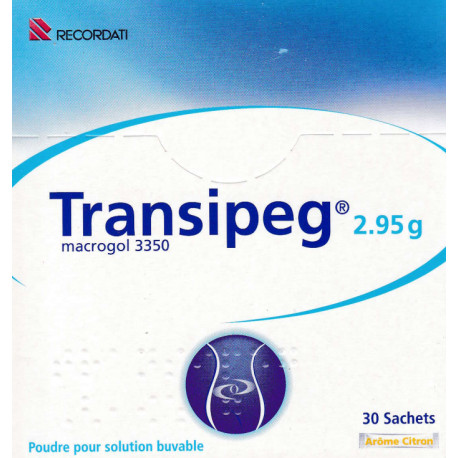 Transipeg 2,95 g Poudre pour solution buvable en sachet