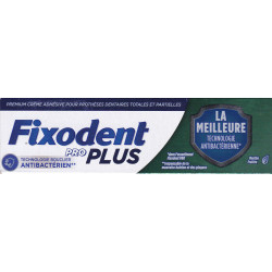 Fixodent pro Plus crème duo protection