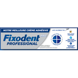 Fixodent Pro Professional Crème adhésive avec embout fin