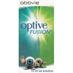 Optive Fusion Collyre en solution Flacon de 10 ml