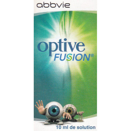Optive Fusion Collyre en solution Flacon de 10 ml