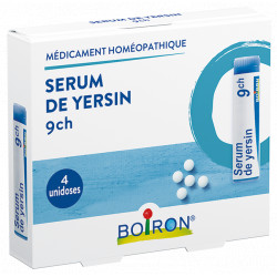 Sérum de Yersin 9CH Homéopack 4 Doses globules Boiron