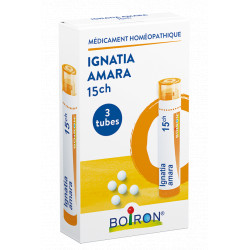 Ignatia amara 15CH Homéopack 3 Tubes granules Boiron