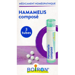 Hamamelis composé Homéopack 3 Tubes granules Boiron