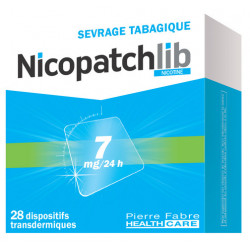 Nicopatchlib 7mg/24h Patch nicotine Sevrage tabagique b28