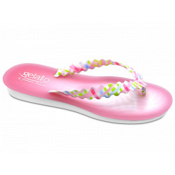 TONGS Gelato Chaussures Podowell pink