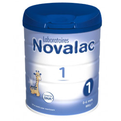 Novalac 1 Lait infantile en poudre 0 à 6 mois 800g