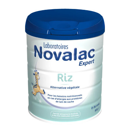 Novalac Expert Riz Lait infantile en poudre 0 à 36 mois 800g