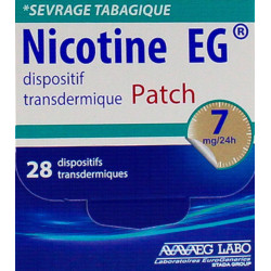 Nicotine EG 7mg/24h Patch nicotine Sevrage tabagique