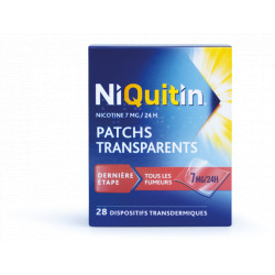 Niquitin 7mg/24h Patch nicotine Sevrage tabagique