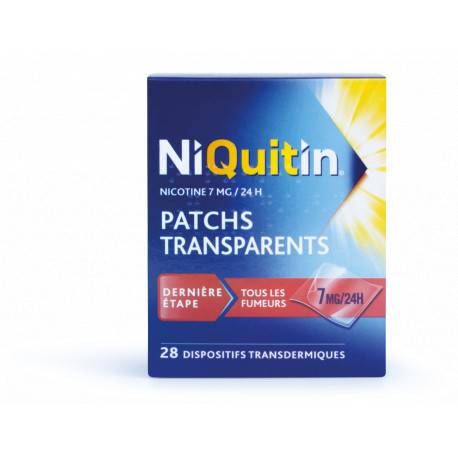 Niquitin 7mg/24h Patch nicotine Sevrage tabagique
