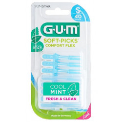 GUM SOFT-PICKS Comfort Flex Bâtonnets interdentaires Small