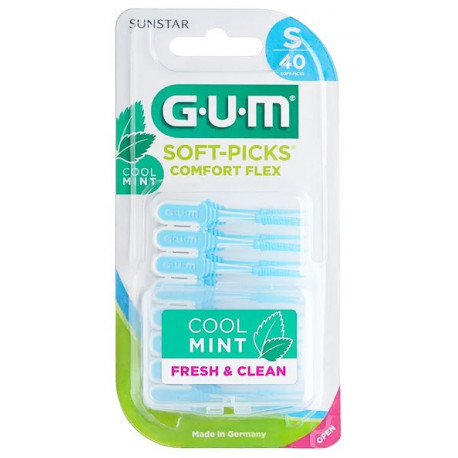 GUM SOFT-PICKS Comfort Flex Bâtonnets interdentaires Small