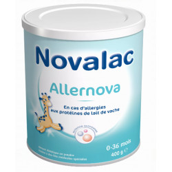 Novalac Expert Allernova Lait infantile en poudre 0 à 36 mois 400g