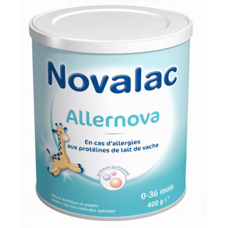 Novalac Expert Allernova Lait infantile en poudre 0 à 36 mois 400g