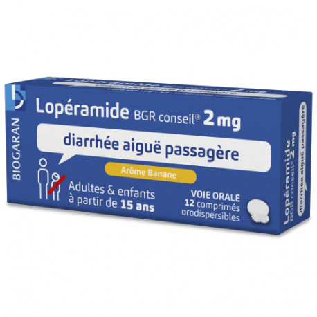 Lopéramide 2mg Comprimés orodispersibles Biogaran